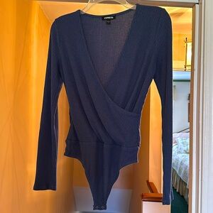 Express long sleeve sweater bodysuit